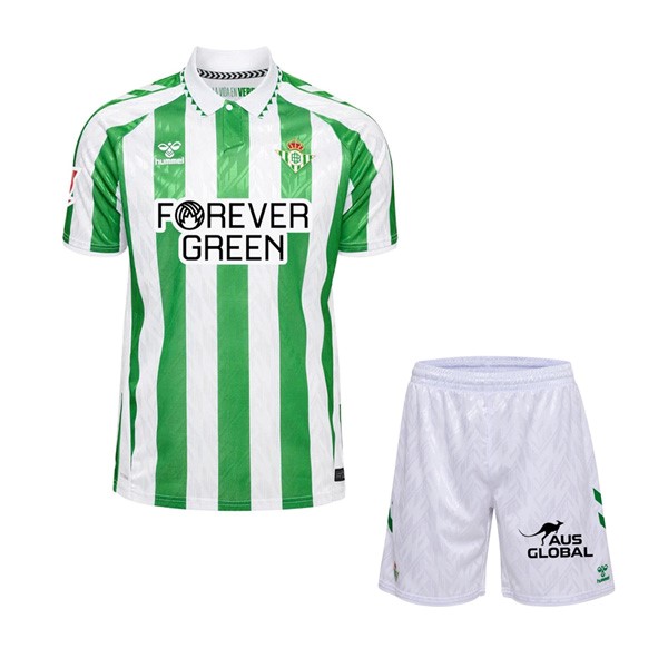 Trikot Real Betis Heim All Sponsors Kinder 2024-25